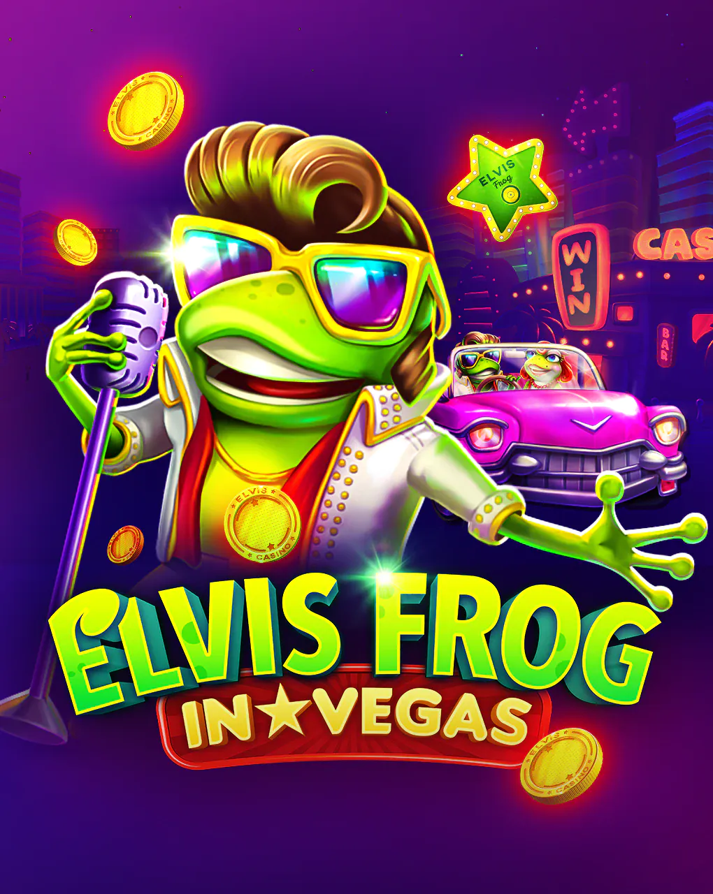 Bgaming : Elvis Frog In Vegas - AGENT188