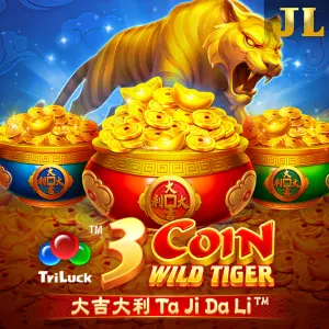 Jili : 3 Coin Wild Tiger - AGENT188